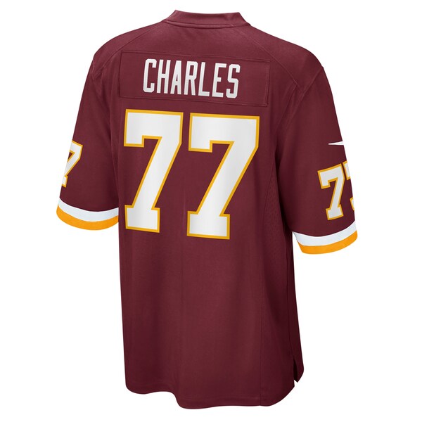 Saahdiq Charles Washington Football Team Nike Game Player Jersey - Burgundy - Image 3