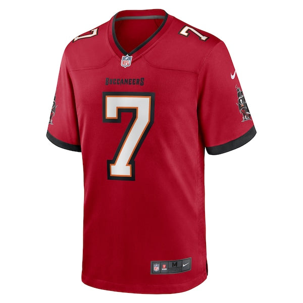 Bucky Irving Tampa Bay Buccaneers Nike Game Jersey - Red - Image 2