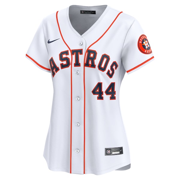Yordan Alvarez Houston Astros Nike Women's Home Limited Player Jersey - White - Image 2