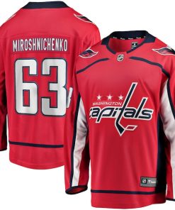 Ivan Miroshnichenko Washington Capitals  Home Premier Breakaway Player Jersey - Red