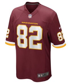 Alternative view of Logan Thomas Washington Football Team Nike Game Player Jersey - Burgundy