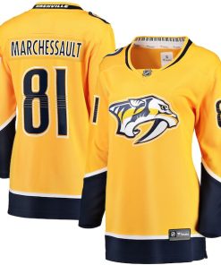 Jonathan Marchessault Nashville Predators  Women's Home Premier Breakaway Player Jersey - Gold