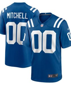 Adonai Mitchell Indianapolis Colts Nike 2024 NFL Draft Player Game Jersey - Royal