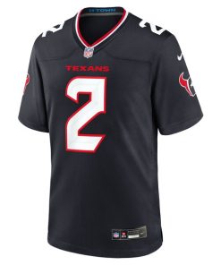 Alternative view of Robert Woods Houston Texans Nike Team Game Jersey -  Navy