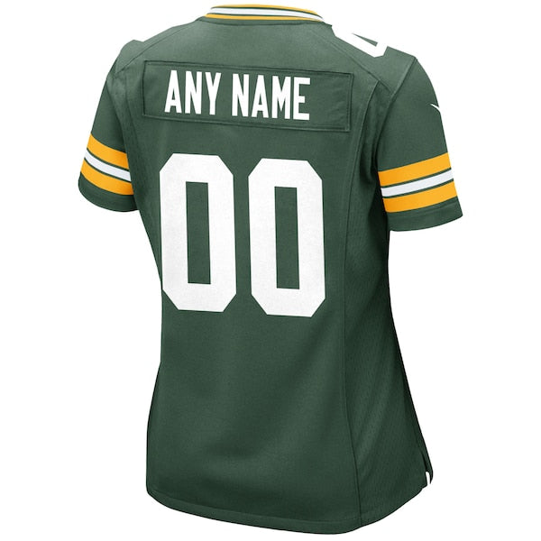 Green Bay Packers Nike Women's Custom Game Jersey - Green - Image 3