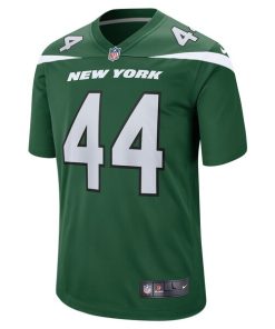 Alternative view of Jamien Sherwood New York Jets Nike Game Jersey - Gotham Green