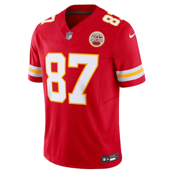 Travis Kelce Kansas City Chiefs Nike Vapor F.U.S.E. Limited Jersey - Red - Image 2