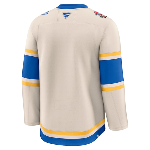 St. Louis Blues 2025 NHL Winter Classic Premium Jersey - Cream - Image 3