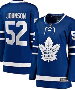Reese Johnson Toronto Maple Leafs  Women's Home Breakaway Player Jersey - Blue