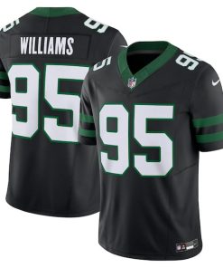 Quinnen Williams New York Jets Nike Alternate Vapor F.U.S.E. Limited Jersey - Legacy Black