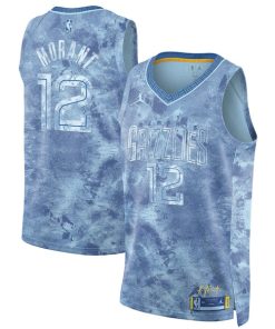 Ja Morant Memphis Grizzlies Nike Unisex Select Series Swingman Jersey - Light Blue