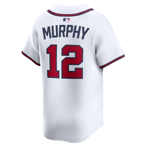 Sean Murphy Atlanta Braves Nike Alternate Limited Player Jersey - White - Image 3
