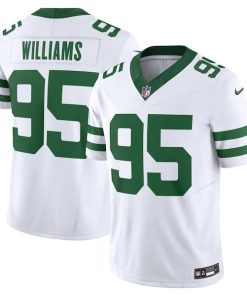 Quinnen Williams New York Jets Nike Vapor F.U.S.E. Limited Jersey - Legacy White