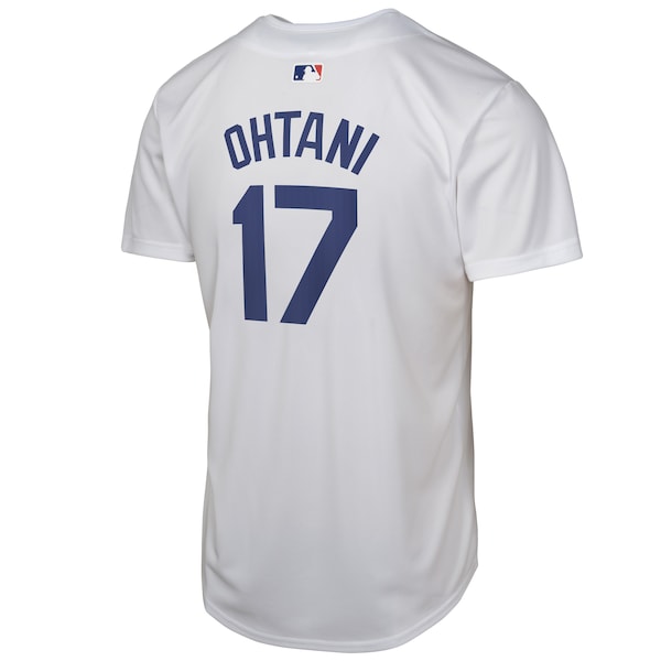 Shohei Ohtani Los Angeles Dodgers Nike Youth 2024 World Series Game Jersey - White - Image 3
