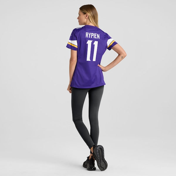 Brett Rypien Minnesota Vikings Nike Women's Team Game Jersey - Purple - Image 2