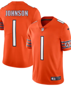 Men Jaylon Johnson Vapor Limited Orange Jersey