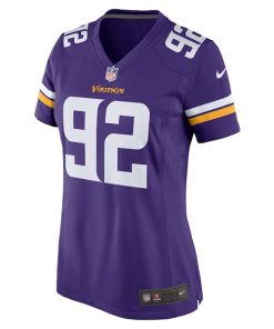 Alternative view of Jonah Williams Minnesota Vikings Nike Women's Team Game Jersey -  Purple