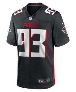 Alternative view of Calais Campbell Atlanta Falcons Nike Game Player Jersey - Black