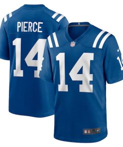 Alternative view of Alec Pierce Indianapolis Colts Nike Player Game Jersey - Royal/Blue/White