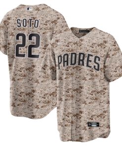Juan Soto San Diego Padres Nike USMC Alternate Replica Player Jersey - Camo