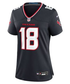 Alternative view of Graham Mertz Houston Texans Nike Women's Team Game Jersey -  Navy