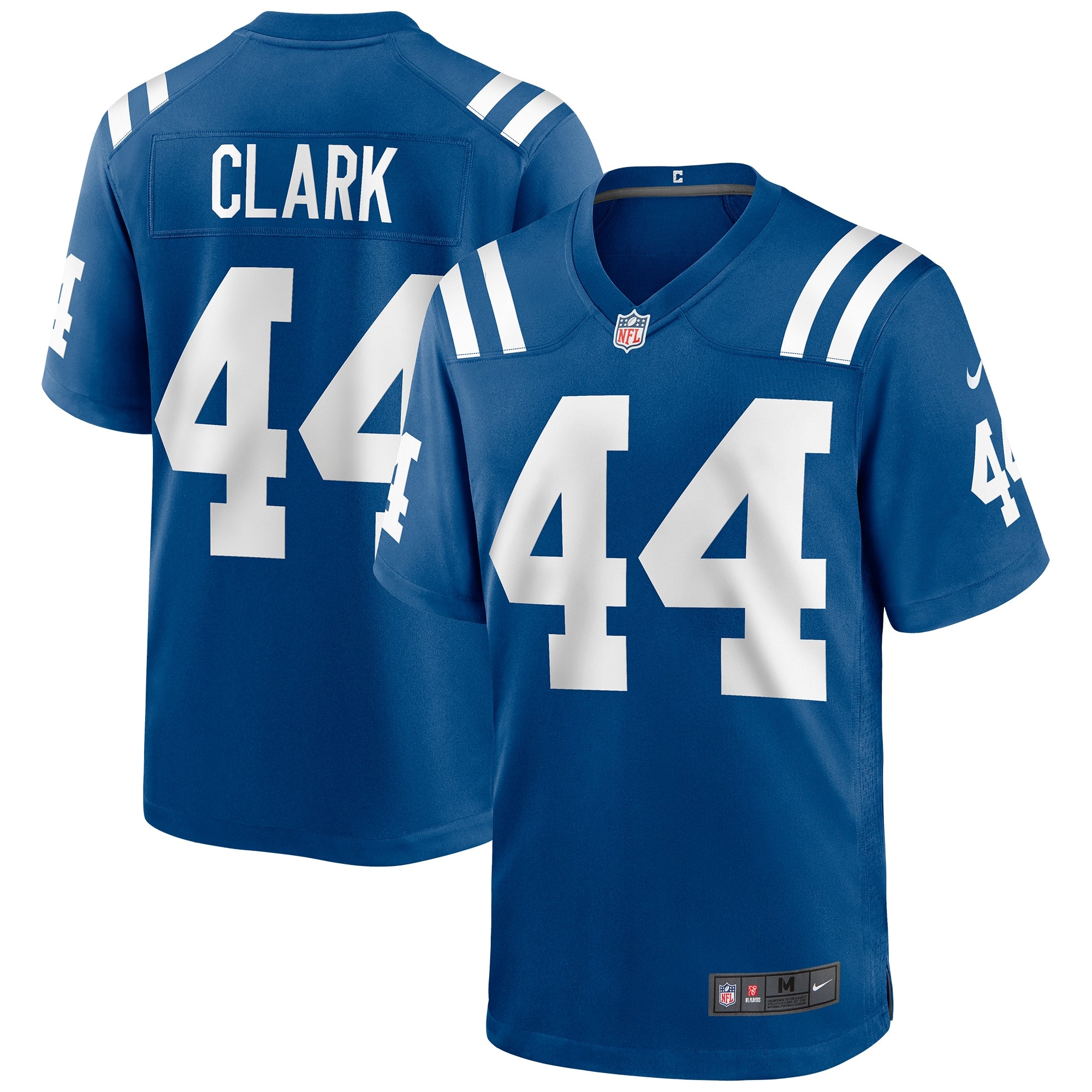 Dallas Clark Indianapolis Colts Nike Indiana Nights Alternate Game Jersey - Royal/Royal - Image 6