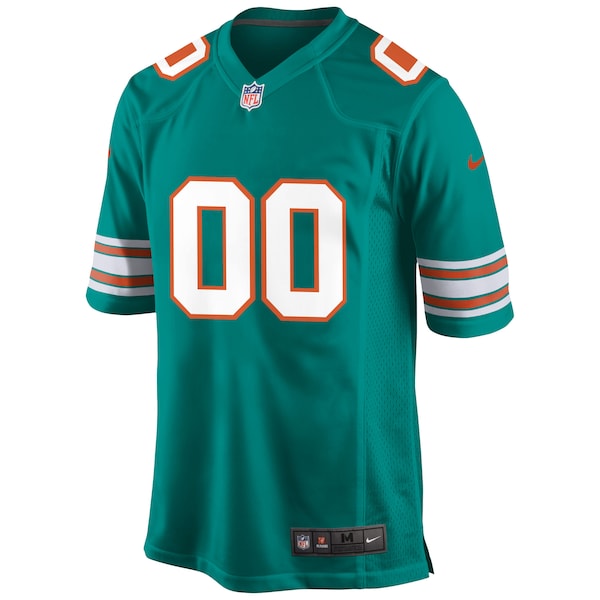 Miami Dolphins Nike Alternate Custom Game Jersey - Aqua - Image 2