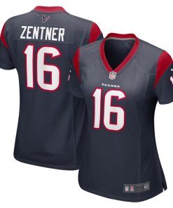 Ty Zentner Houston Texans Nike Women's Team Game Jersey -  Navy