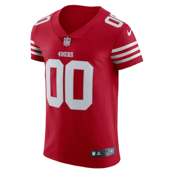 San Francisco 49ers Nike Vapor Elite Custom Jersey - Scarlet - Image 2