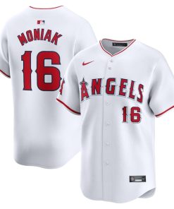 Mickey Moniak Los Angeles Angels Nike Home Limited Player Jersey - White