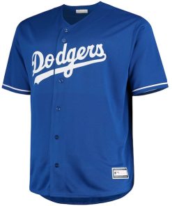 Alternative view of Los Angeles Dodgers Big & Tall Replica Alternate Team Jersey - Royal