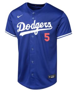 Alternative view of Freddie Freeman Los Angeles Dodgers Nike Youth Alternate Limited Player Jersey?¨C Royal
