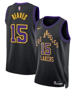 Austin Reaves Los Angeles Lakers Nike Unisex 2025/26 Swingman Jersey - Black - City Edition