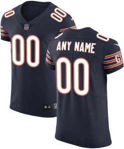 Chicago Bears Nike Vapor Untouchable Custom Elite Jersey - Navy