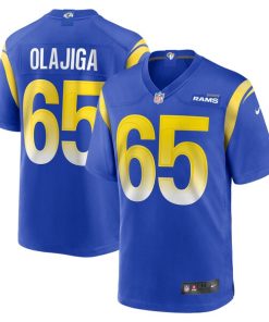 David Olajiga Los Angeles Rams Nike Game Jersey -  Royal