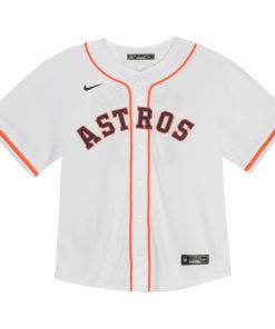 Alternative view of Houston Astros Nike Toddler Home Game Jersey - White