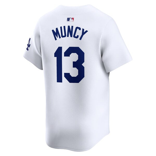 Max Muncy Los Angeles Dodgers Nike Home Limited Player Jersey - White - Image 3