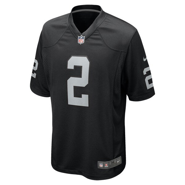 Daniel Carlson Las Vegas Raiders Nike Team Game Jersey - Black - Image 2