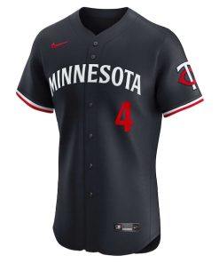 Alternative view of Carlos Correa Minnesota Twins Nike Alternate Elite Player Jersey - Navy
