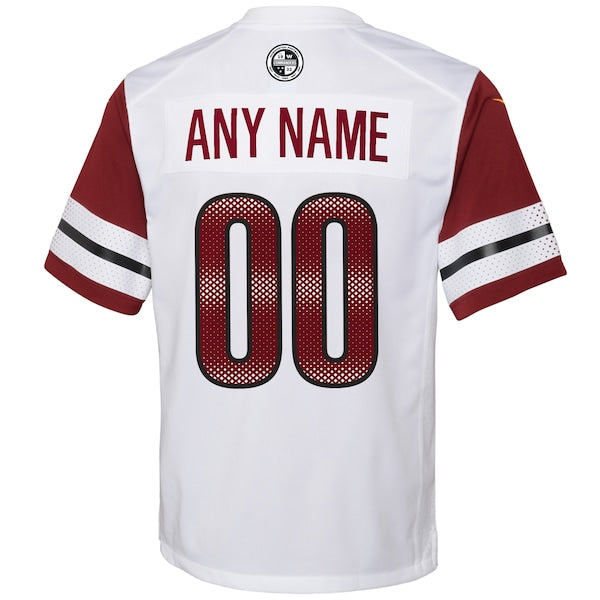 Washington Commanders Nike Youth Game Custom Player Jersey - White - Image 3