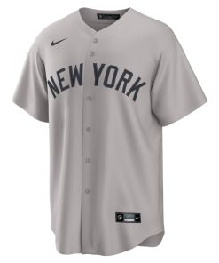 Alternative view of Aaron Judge New York Yankees Nike Road Replica Jersey - Gray