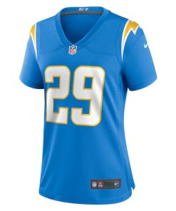 Alternative view of Chris Wilcox Los Angeles Chargers Nike Women's Team Game Jersey -  Powder Blue