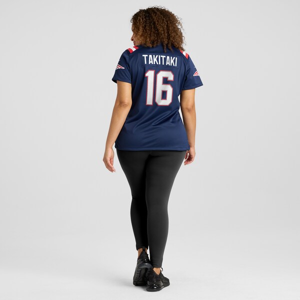 Sione Takitaki New England Patriots Nike Women's Game Jersey - Navy - Image 5
