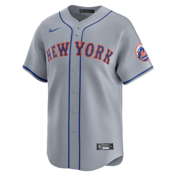 New York Mets Nike Away Limited Jersey - Gray - Image 2