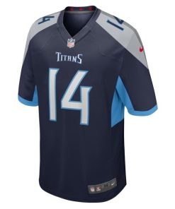 Alternative view of Colton Dowell Tennessee Titans Nike Team Game Jersey -  Navy