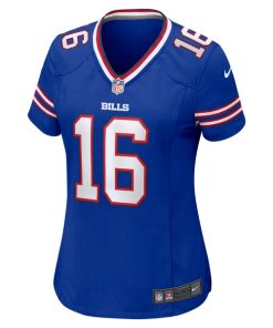 Alternative view of Trent Sherfield Buffalo Bills Nike Women's Game Player Jersey - Royal
