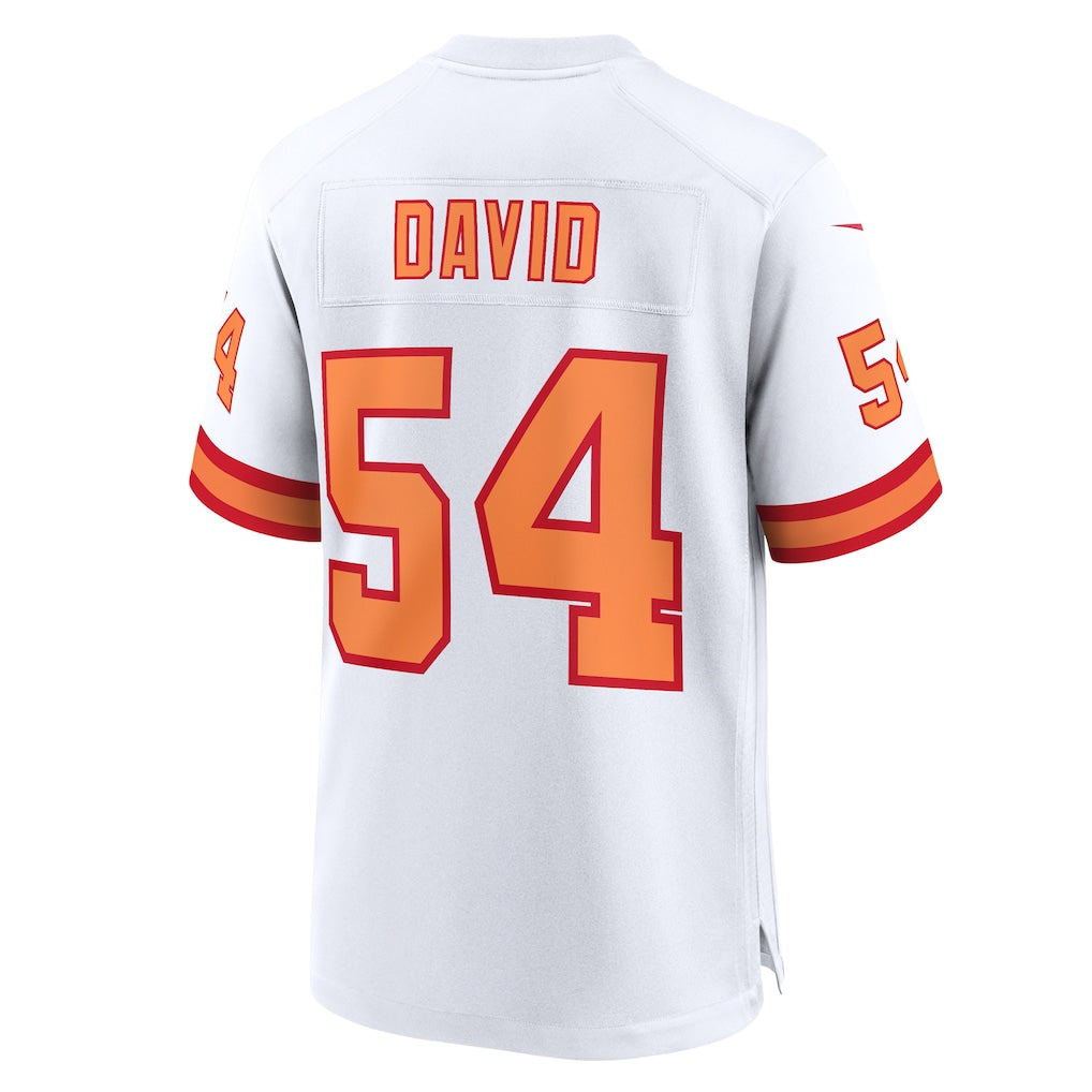 Lavonte David '76 Tampa Bay Buccaneers Nike 50th Season Game Jersey - White - Image 3