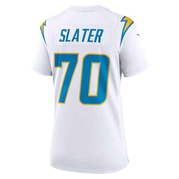 Rashawn Slater Los Angeles Chargers Nike Women's Game Jersey - White - Image 3