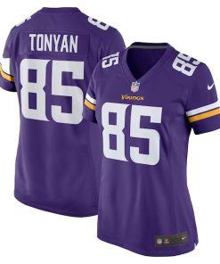 Robert Tonyan Minnesota Vikings Nike Women's Team Game Jersey -  Purple