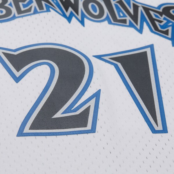 Kevin Garnett Minnesota Timberwolves Hardwood Classics Swingman Jersey - White - Image 2